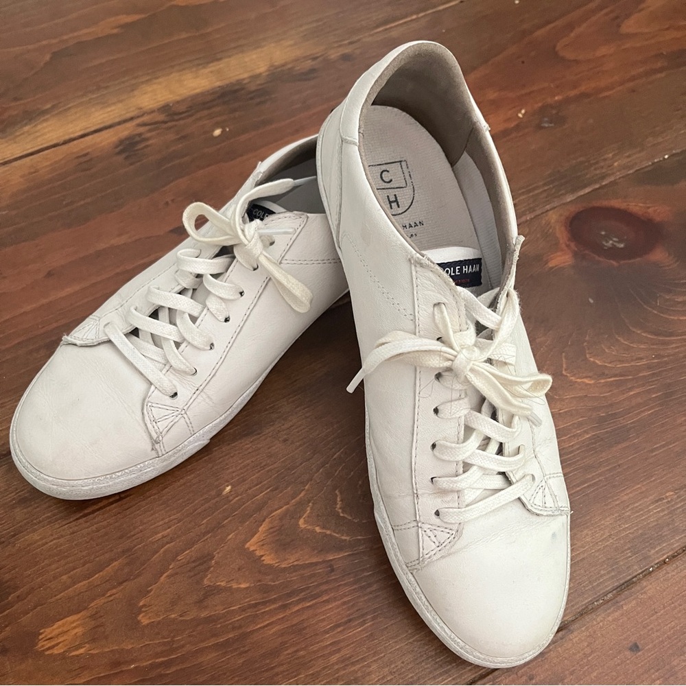 Cole Haan Cream Sneakers size 9.5
